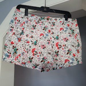 GAP WOMENS FLORAL PRINT SHORTS SIZE 6